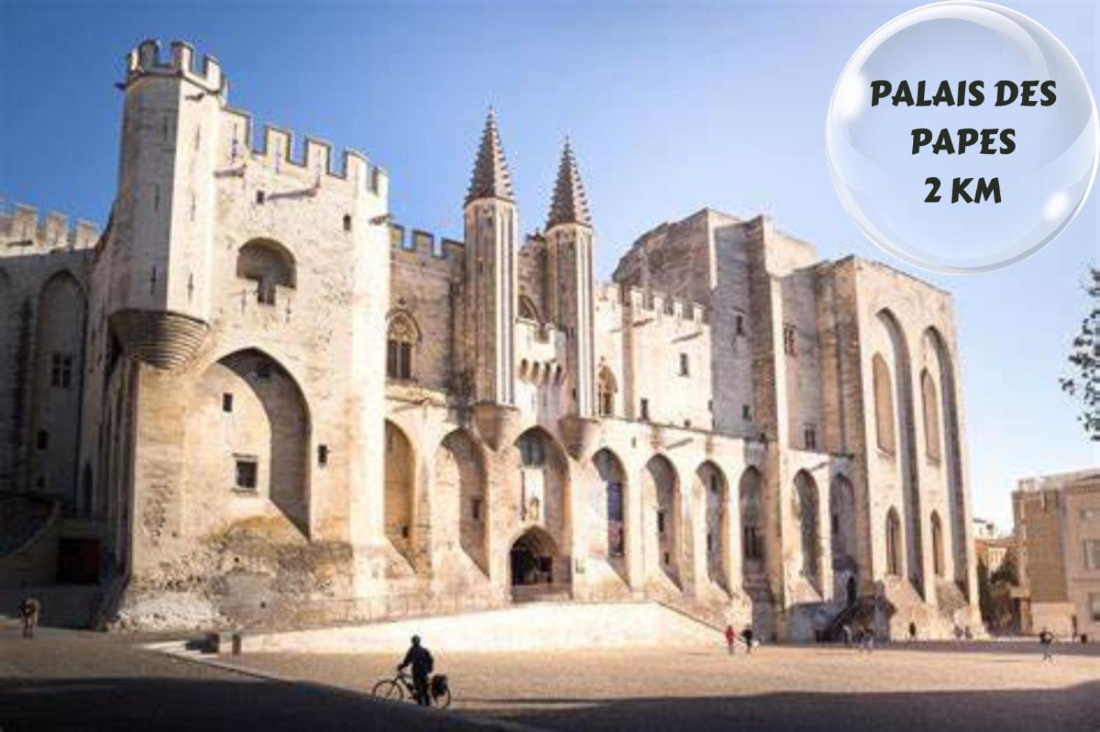 Apartament Le Cosy Du Gal, A 2 Pas Du Palais Des Papes Parking Gratuit Securise Awinion Zewnętrze zdjęcie
