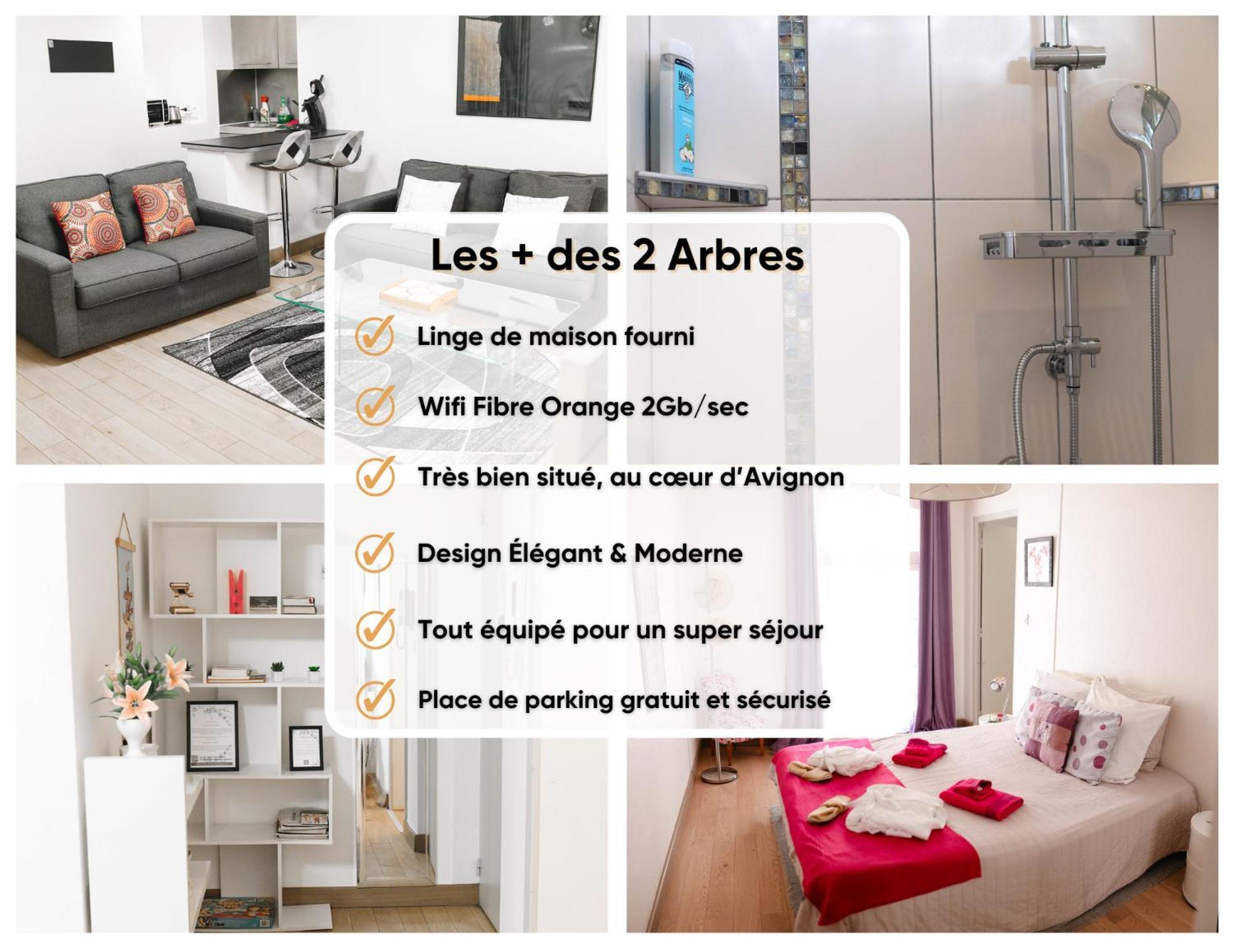 Apartament Le Cosy Du Gal, A 2 Pas Du Palais Des Papes Parking Gratuit Securise Awinion Zewnętrze zdjęcie
