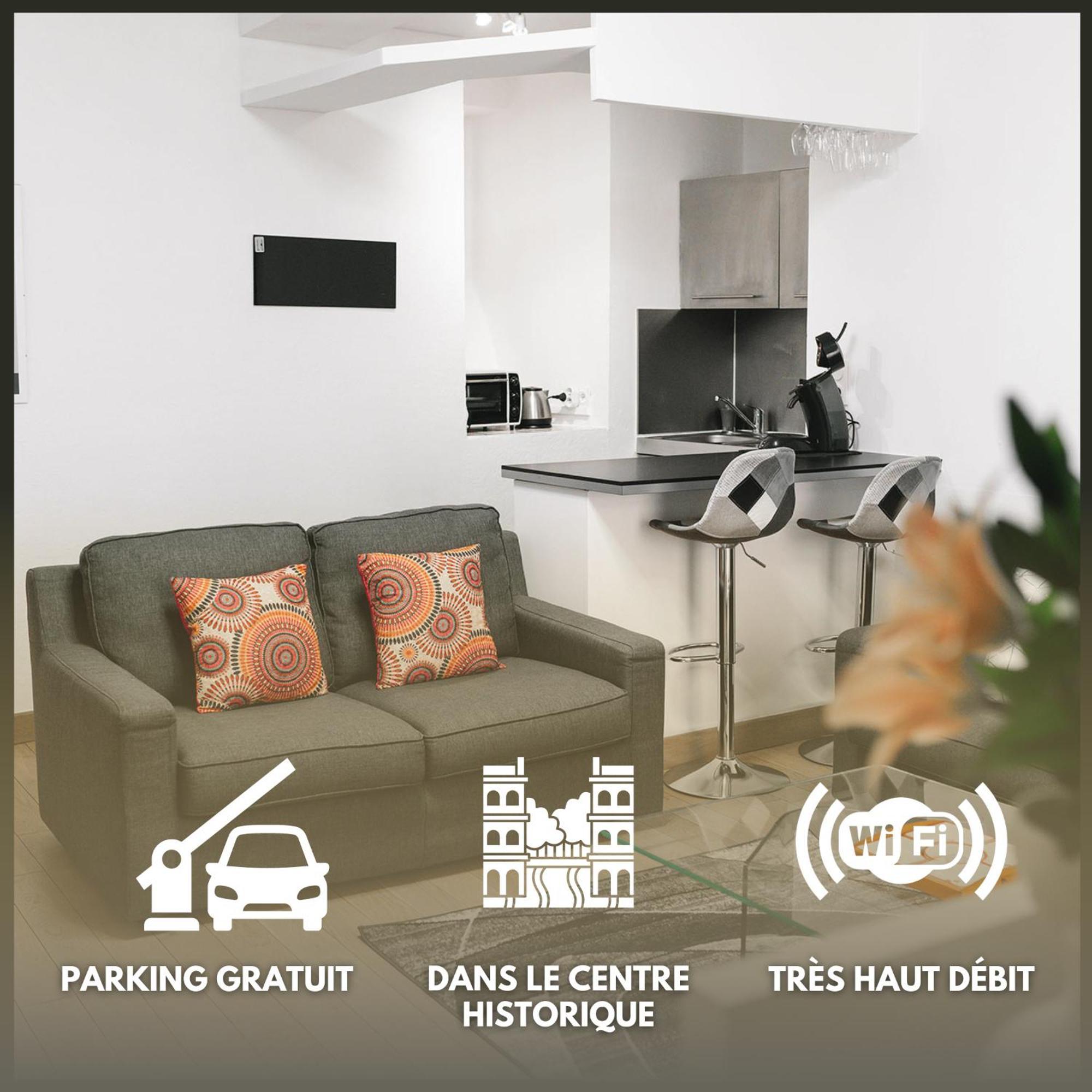 Apartament Le Cosy Du Gal, A 2 Pas Du Palais Des Papes Parking Gratuit Securise Awinion Zewnętrze zdjęcie